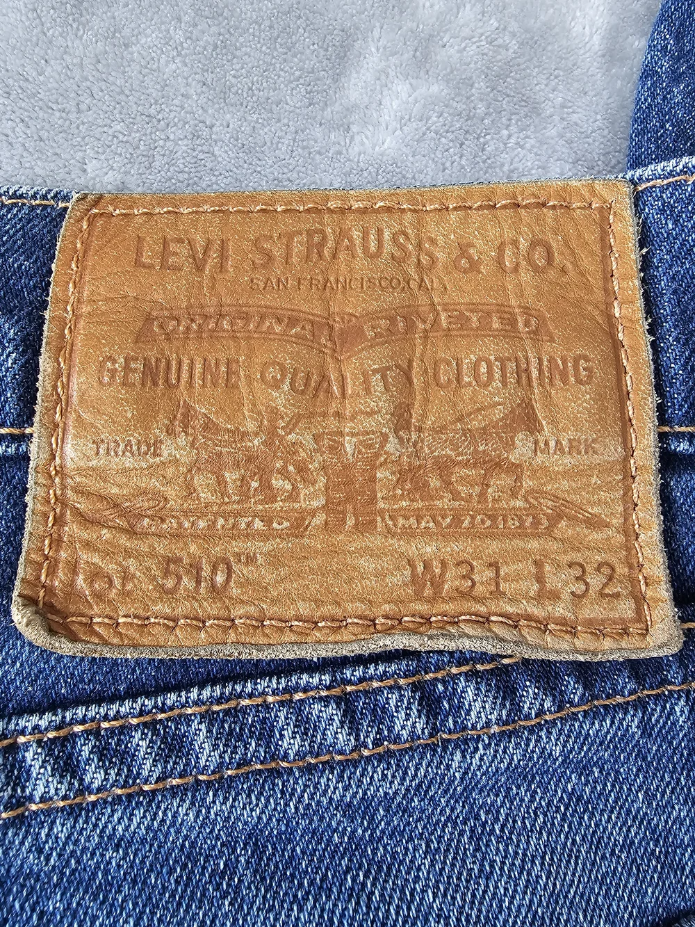 Vintage Y2K Levi’s 510‎ Skinny Jeans Men’s (Premium) 05510-0691 [SIZE 31x32]